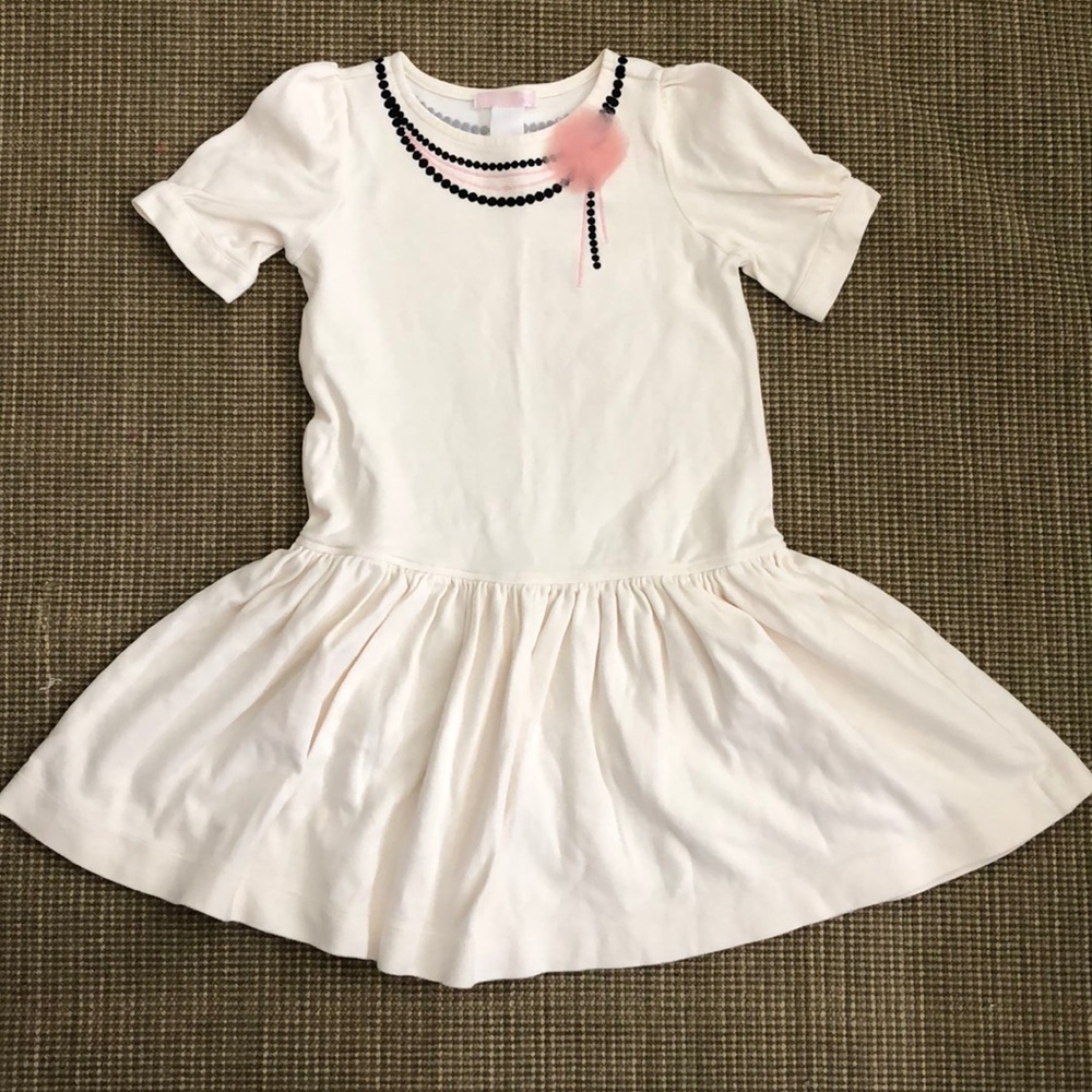 Janie & Jack cream dress